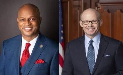Emanuel Chris Welch and Don Harmon